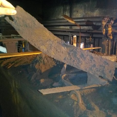 Fremdeisen Detailaufnahme