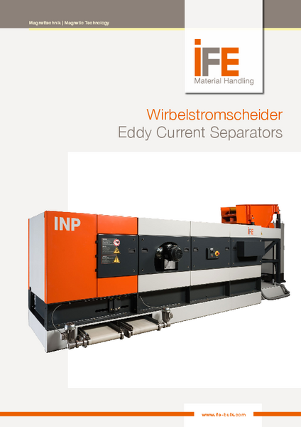 IFE Wirbelstromscheider Broschüre DE