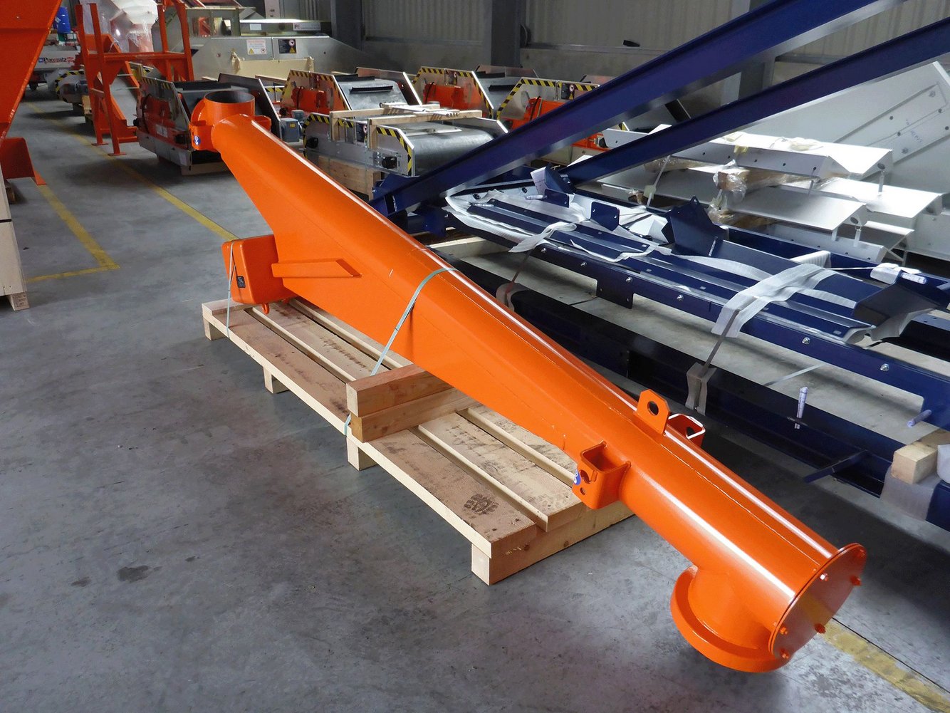 elektromagnetisches Vibrationsförderrohr
