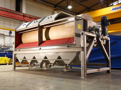  Nasstrommelscheider Maschinenaufnahme