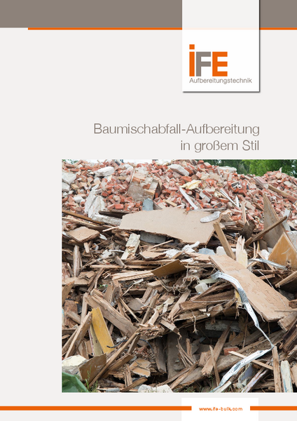 White Paper Baumischabfälle