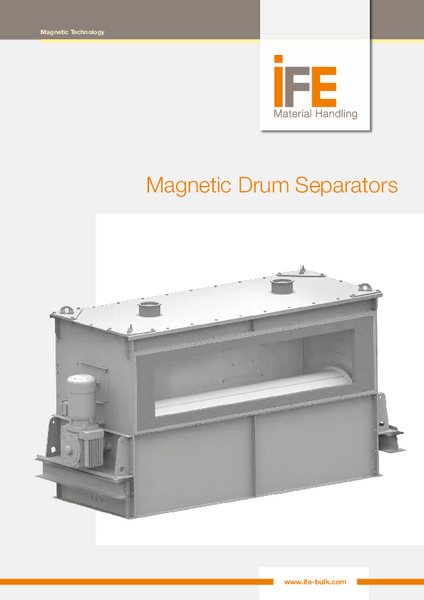 IFE magnetic drum separator brochure ENG