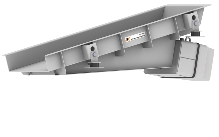 elektromagnetische Vibrationsförderrinne Abbildung