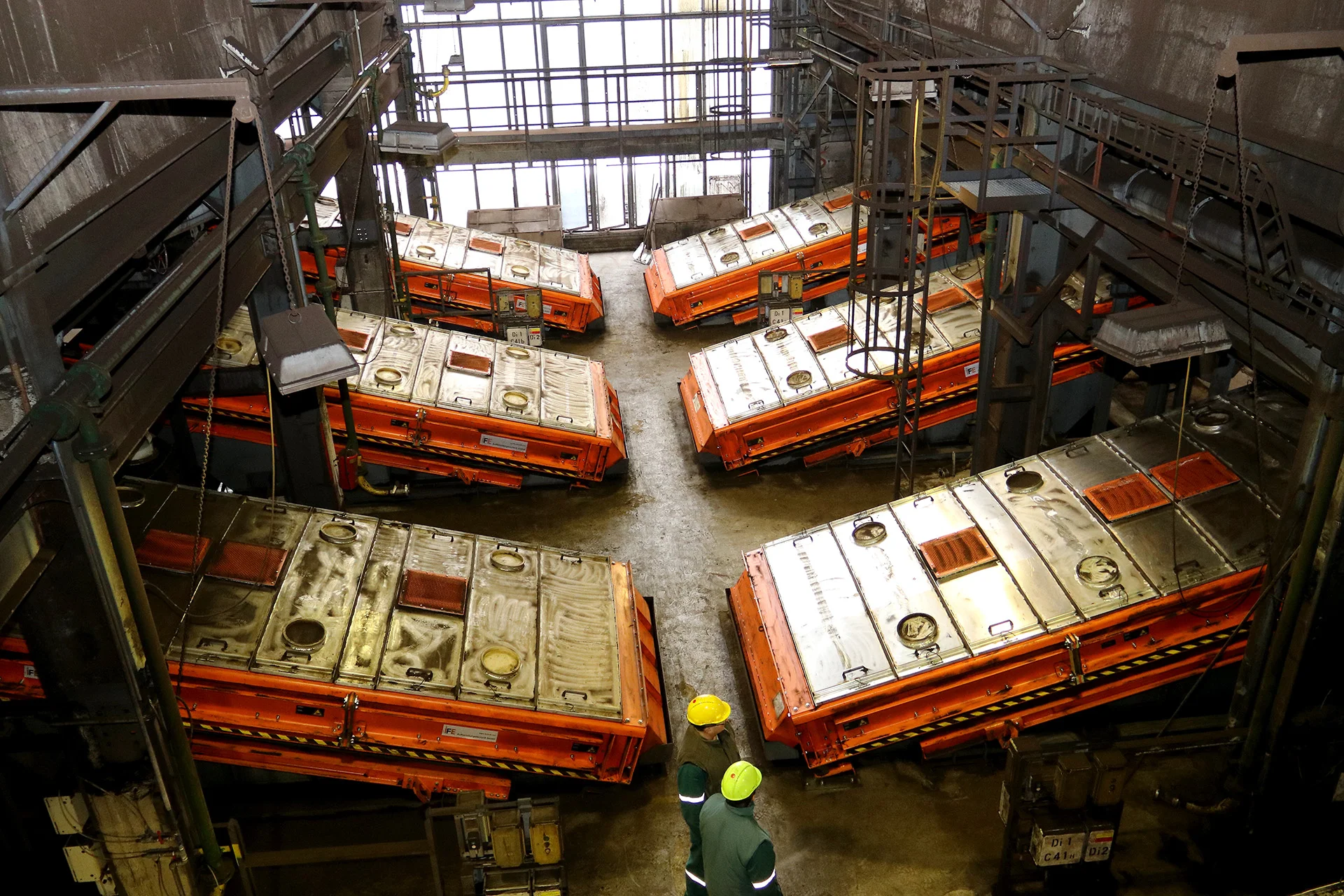  Spannwellensiebe Maschinenaufnahme